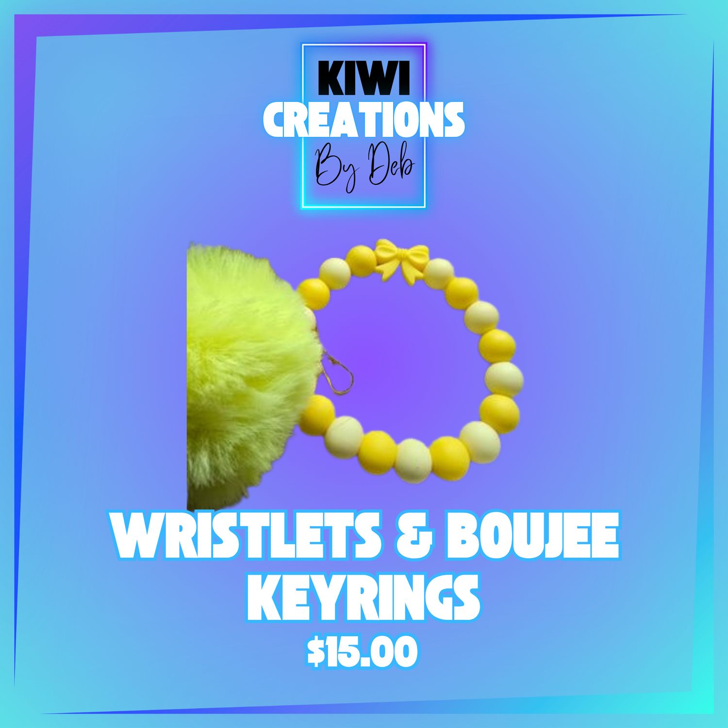 Wristlets and Boujee keyrings