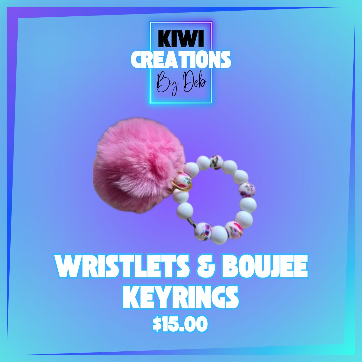 Wristlets and Boujee keyrings