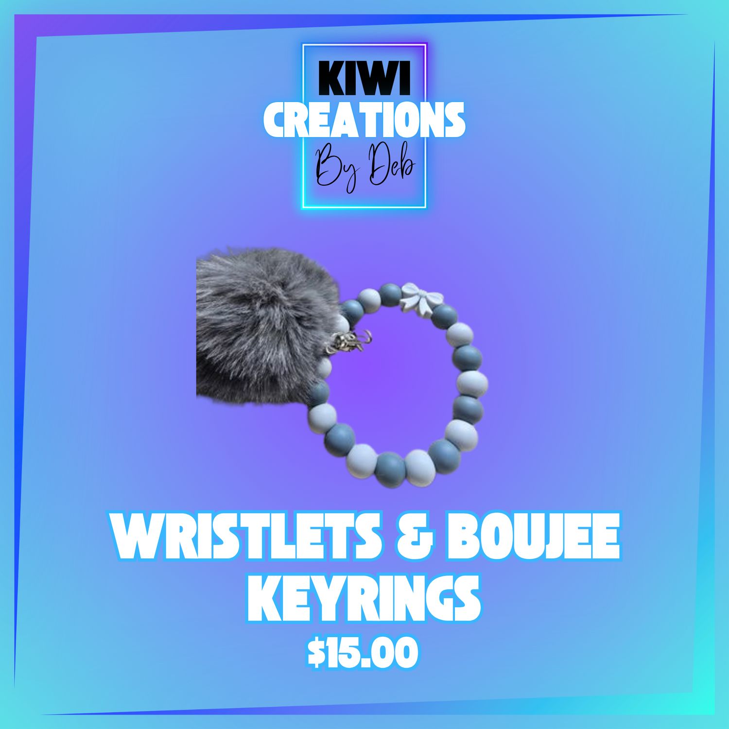 Wristlets and Boujee keyrings