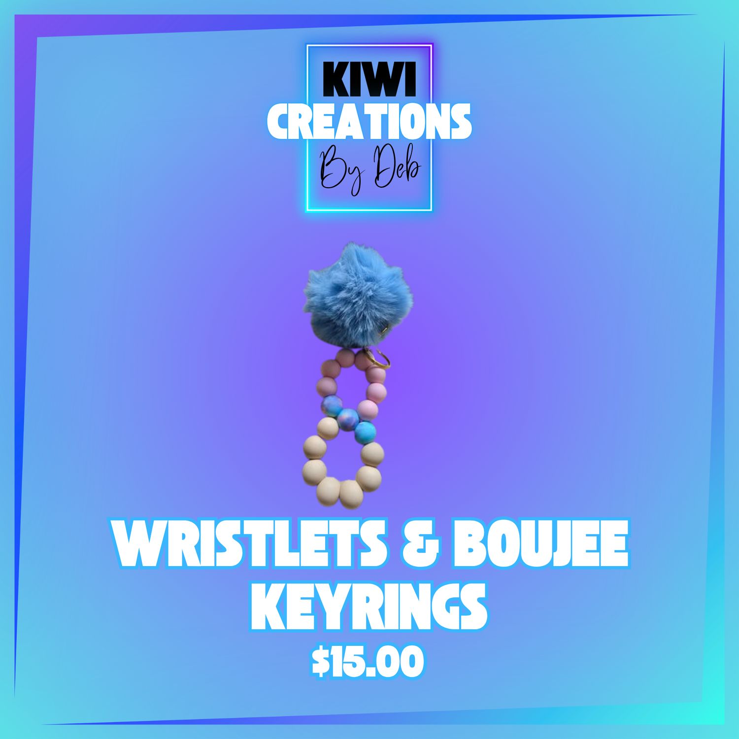 Wristlets and Boujee keyrings