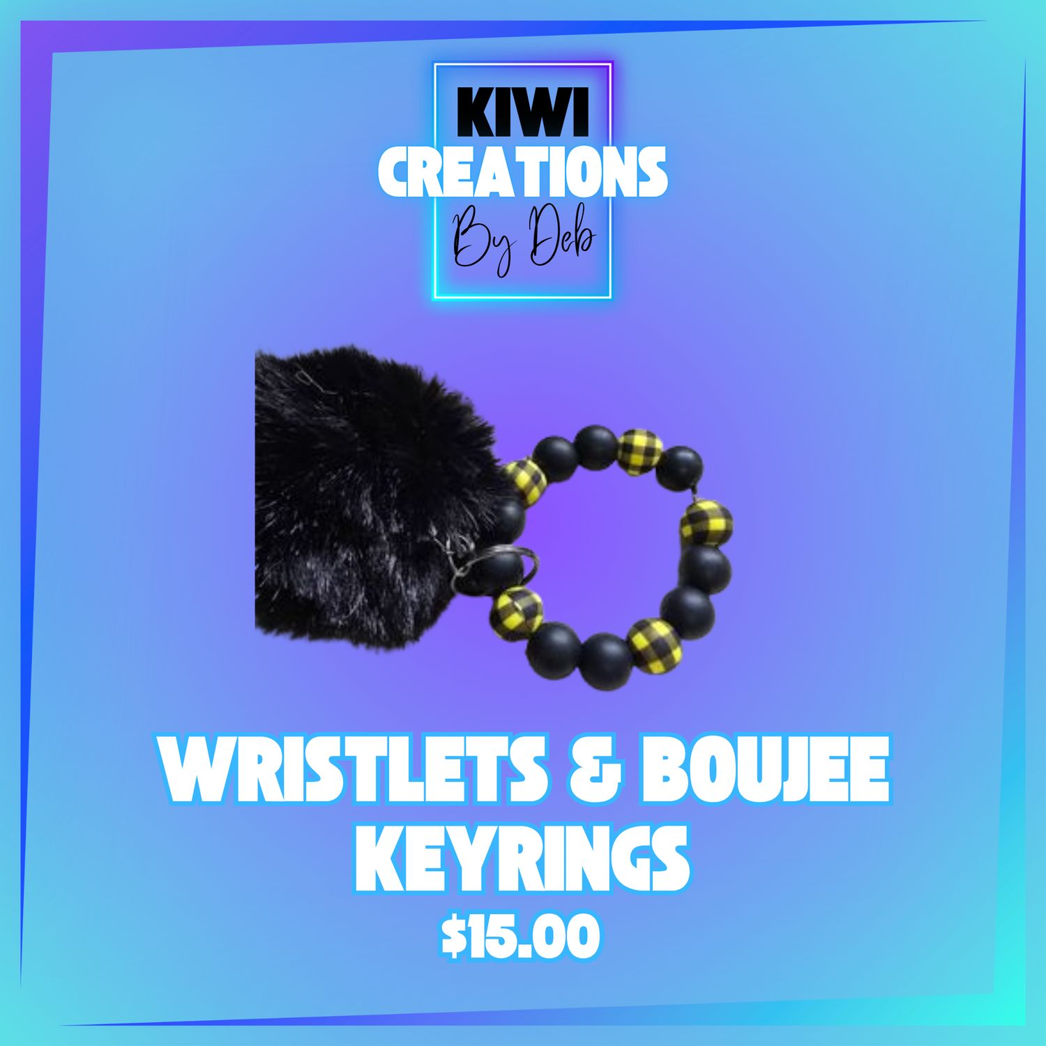 Wristlets and Boujee keyrings