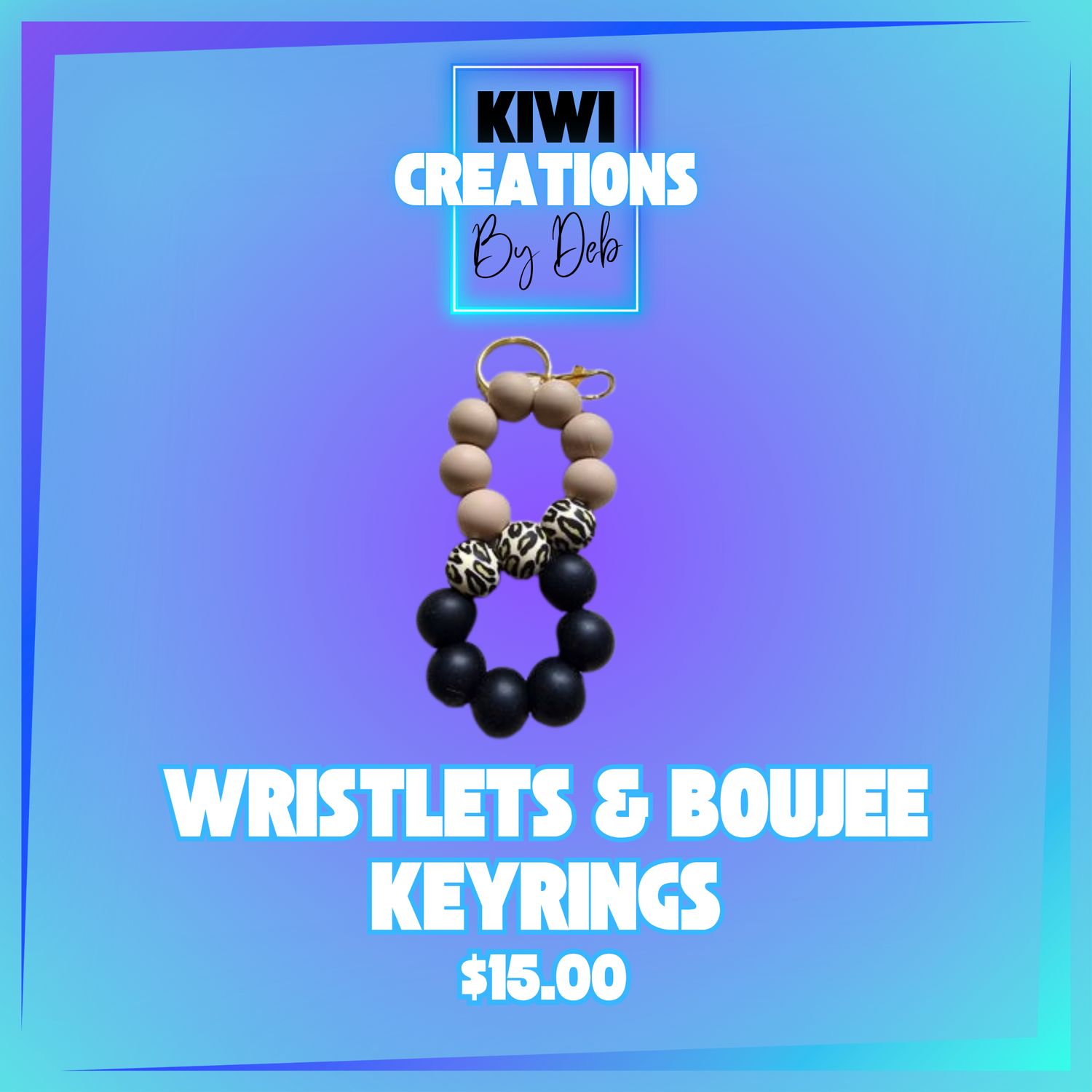 Wristlets and Boujee keyrings