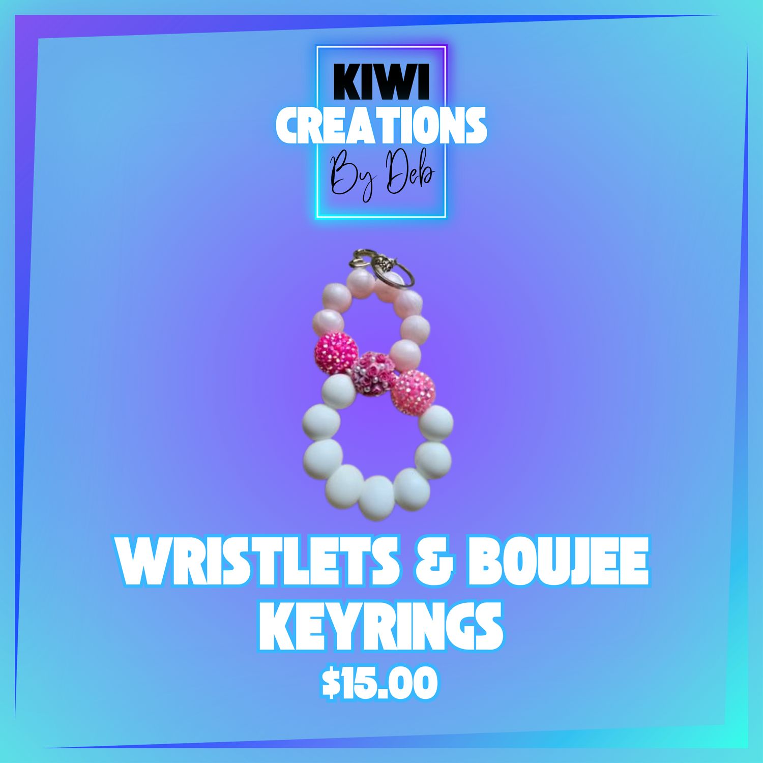 Wristlets and Boujee keyrings