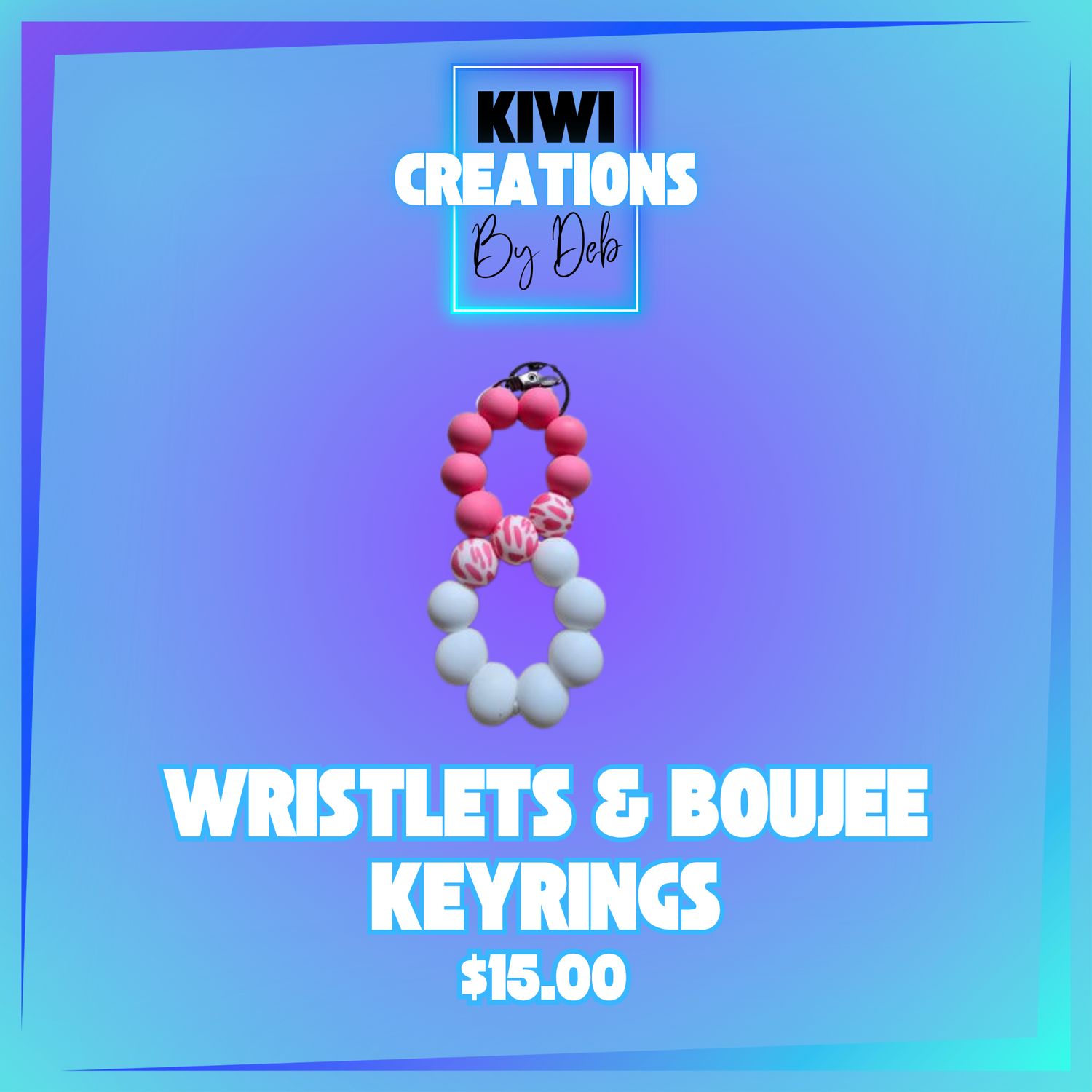 Wristlets and Boujee keyrings