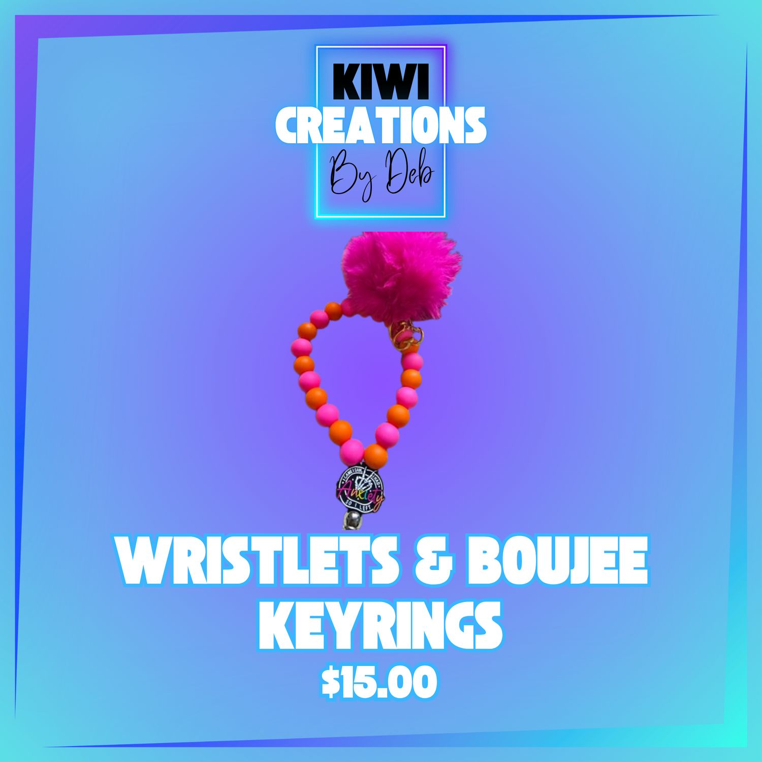 Wristlets and Boujee keyrings