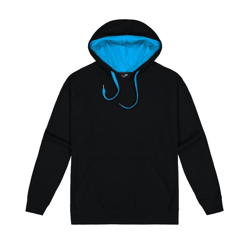 Contrast hood lining add-on