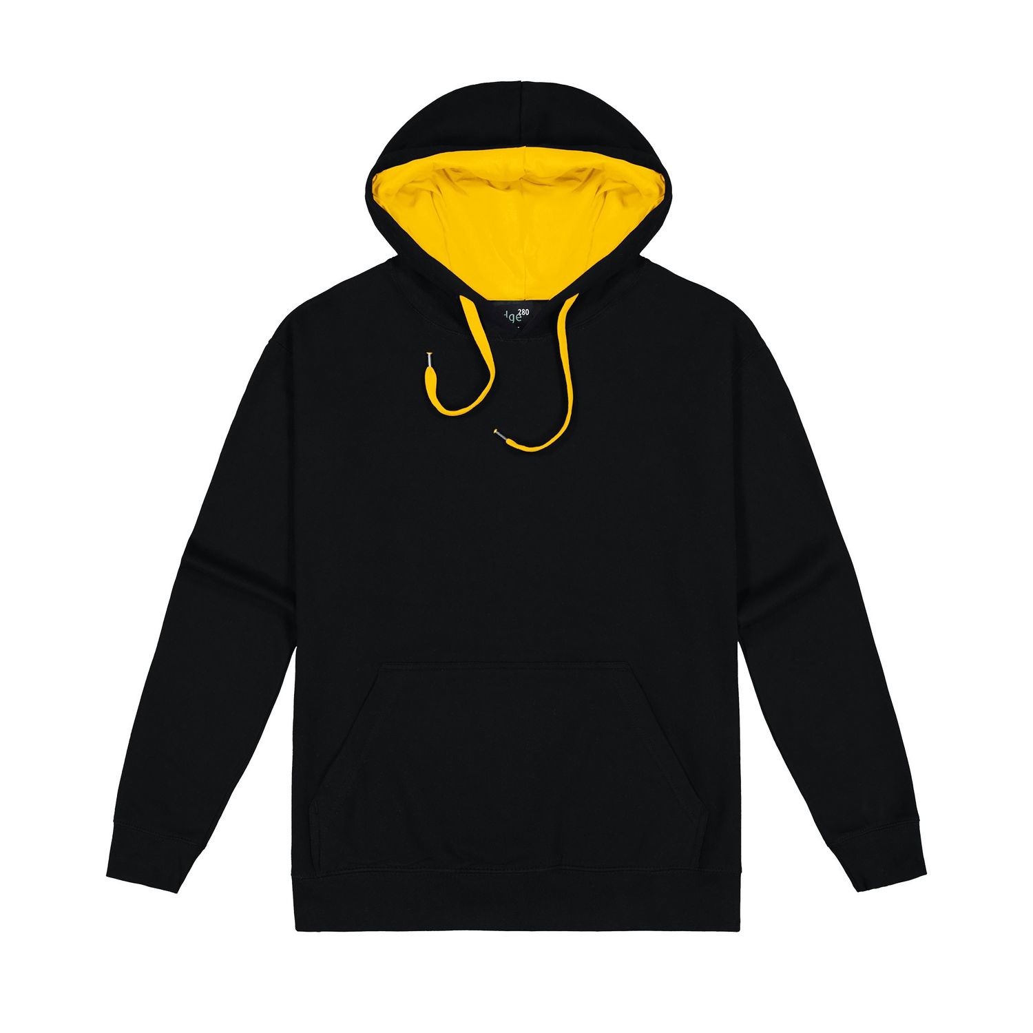 Contrast hood lining add-on