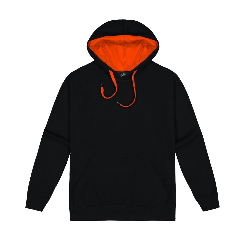 Contrast hood lining add-on