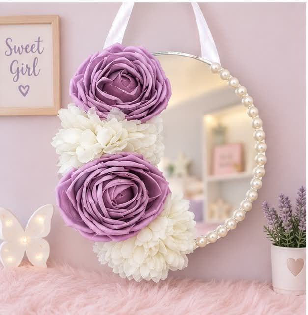 Floral Mirror
