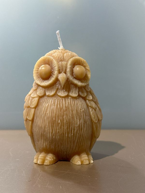 Uil licht bruin 10 cm