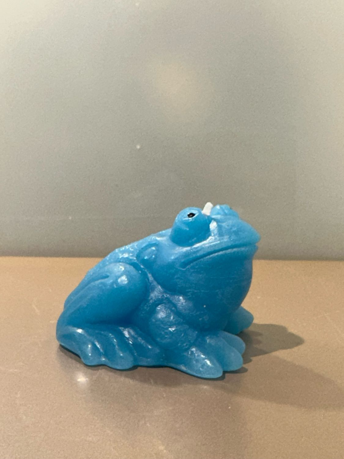 Kikker kaars Blauw