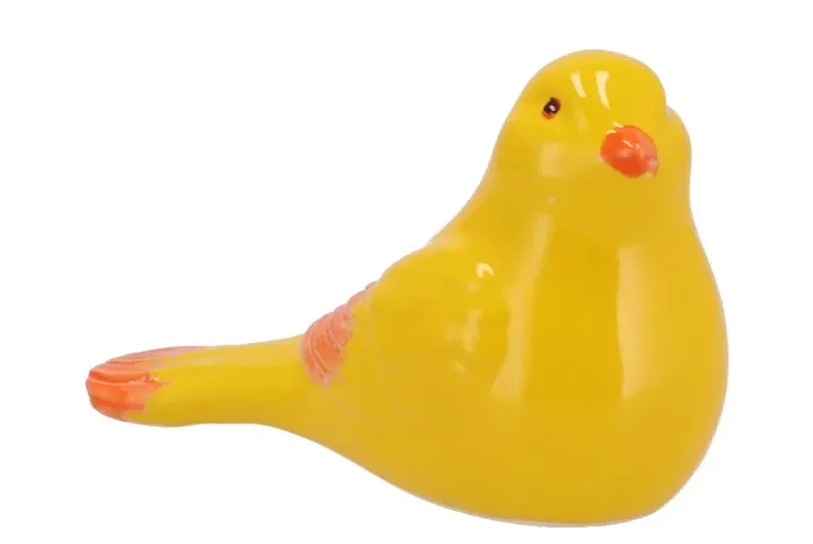 Porseleinen Vogels Yellow