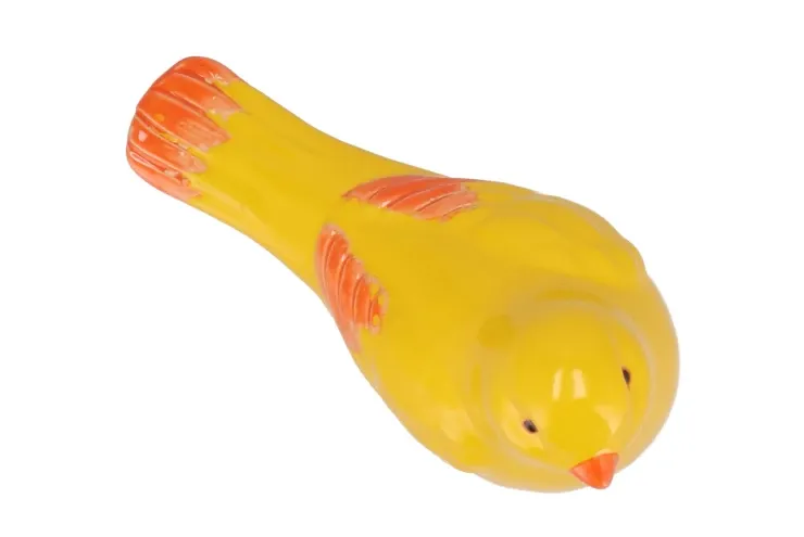 Porseleinen Vogels Yellow