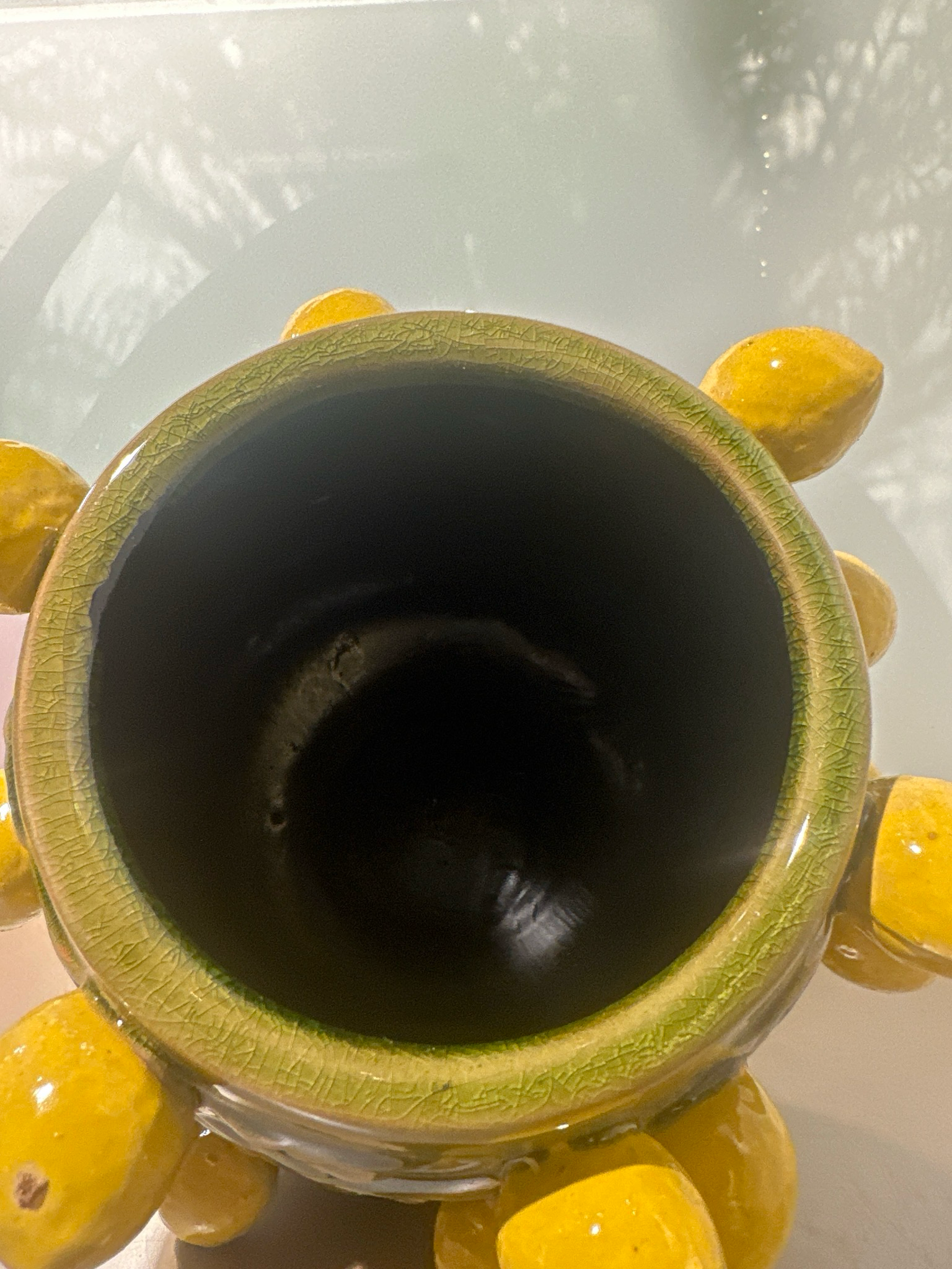 Mandarijn pot Yellow