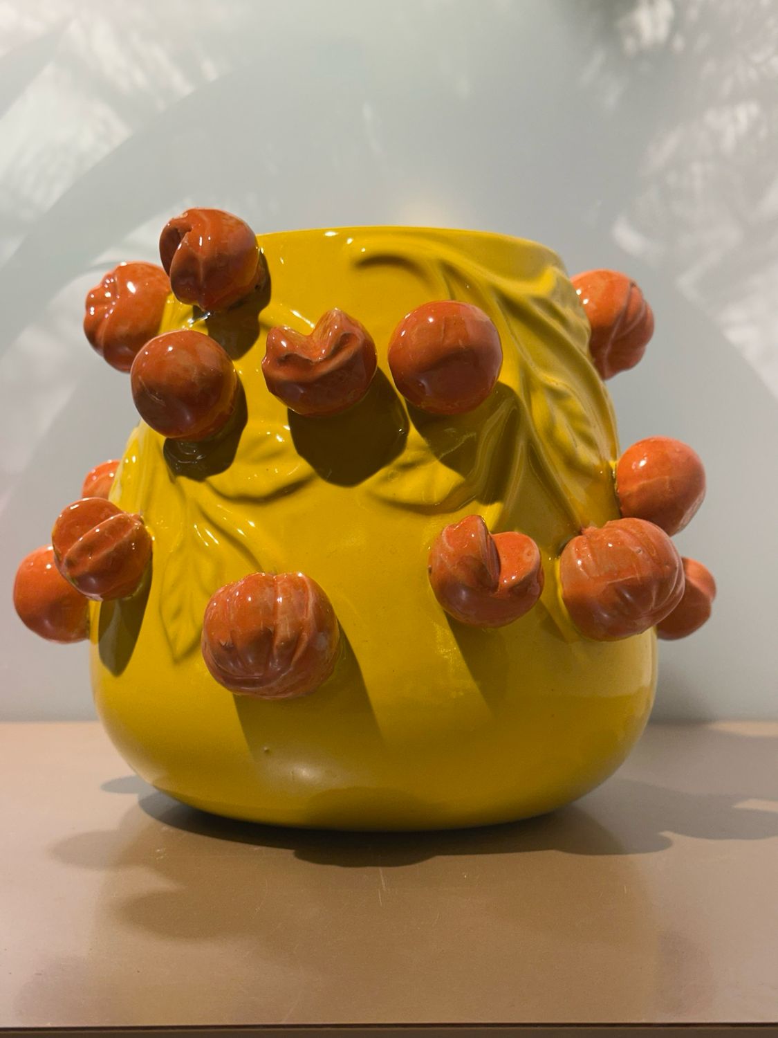 Mandarijn pot Yellow