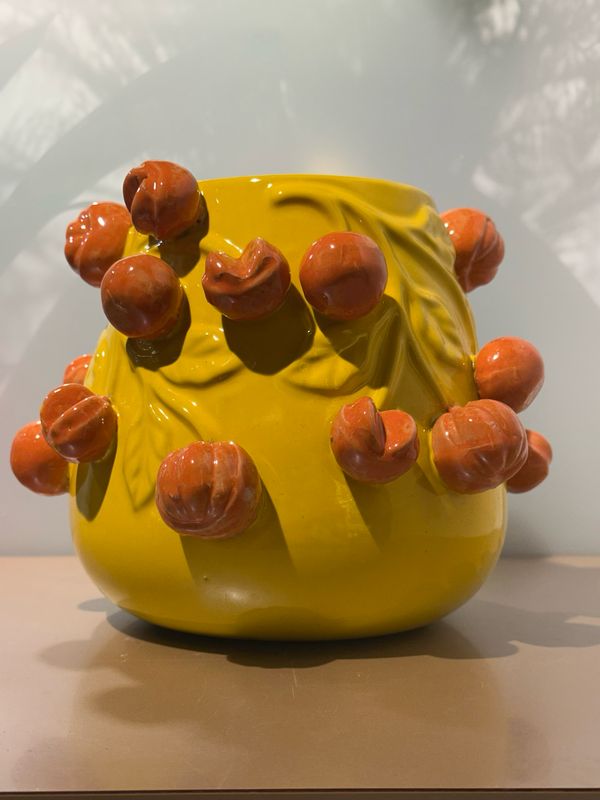 Mandarijn pot Yellow