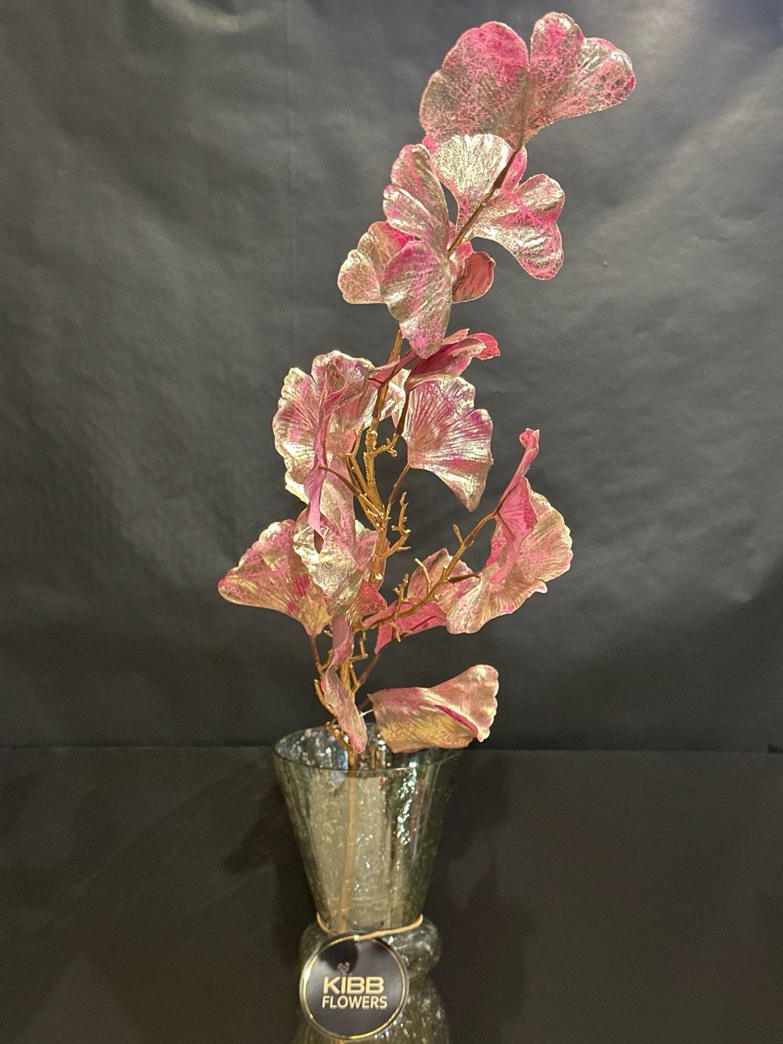 Ginkgo blad Roze,Goud