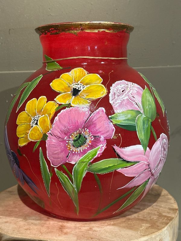 Bloemenvaas Rood