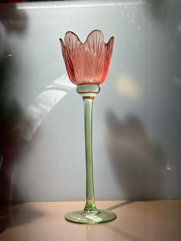Tulpen Windlicht xl rood
