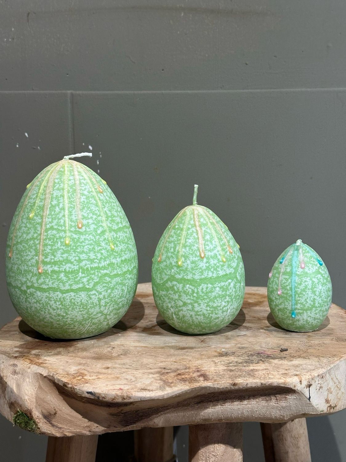 Egg drips Green