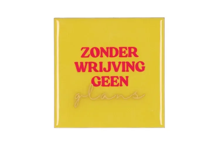 Zonder Wrijving geen