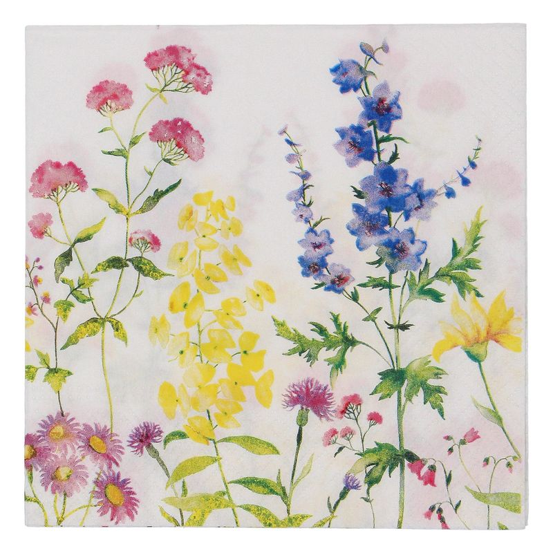 Servetten wildflowers