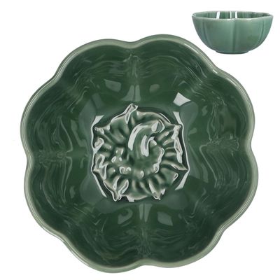 Groene paprika schaal (L)