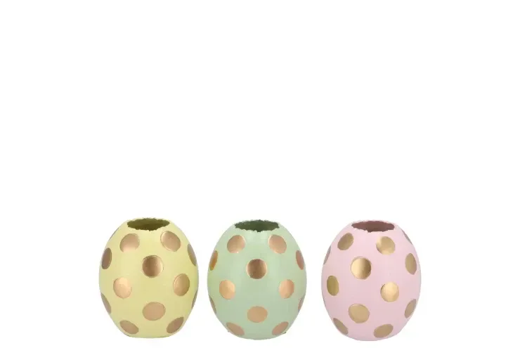 Paas ei met gouden stip