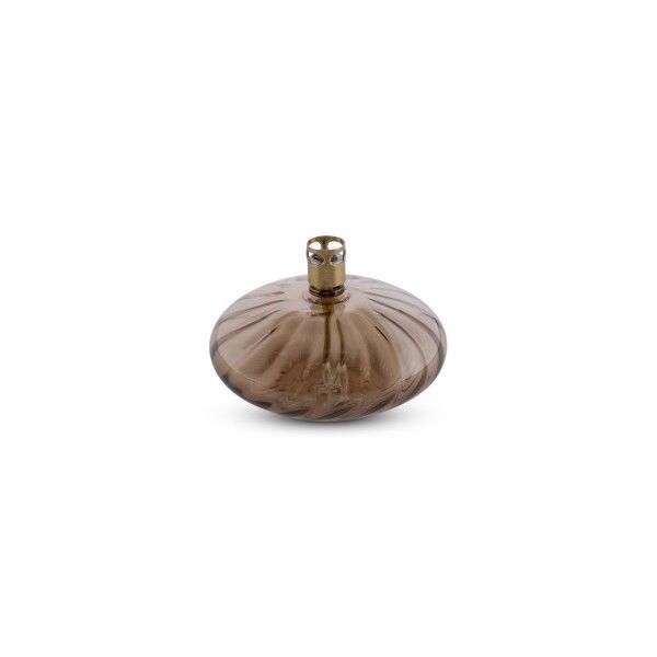 Disc Elegant champagne brass olielamp