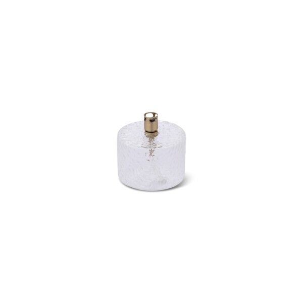 Cylinder Hammered brass S olielamp