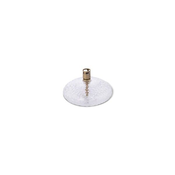 Disc Hammered brass S olielamp