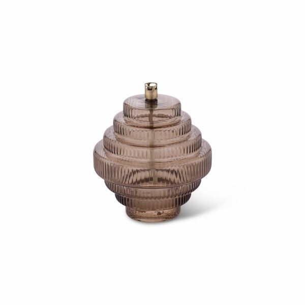 Twin Champagne brass M olielamp