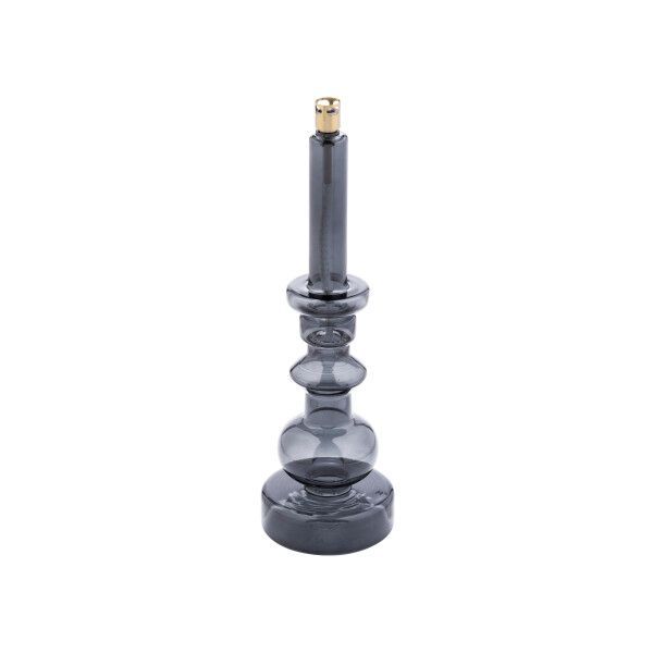 Candleholder Smoked brass M olielamp