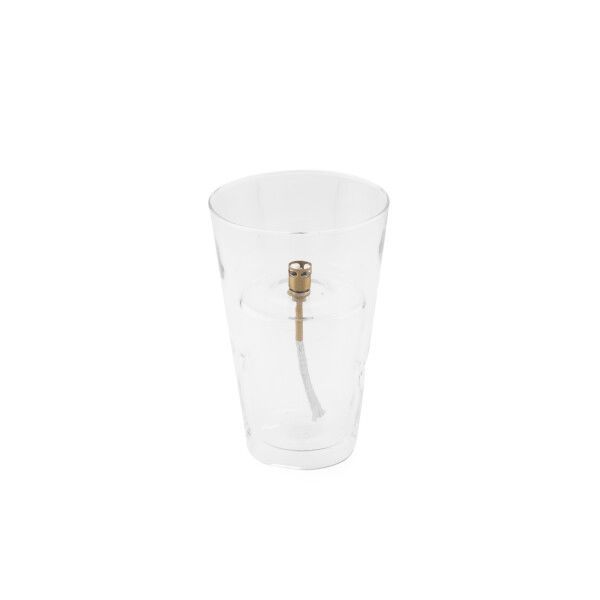 Windshelter Conical Clear brass M olielamp