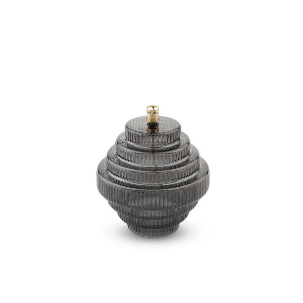 Twin Smoked brass M olielamp