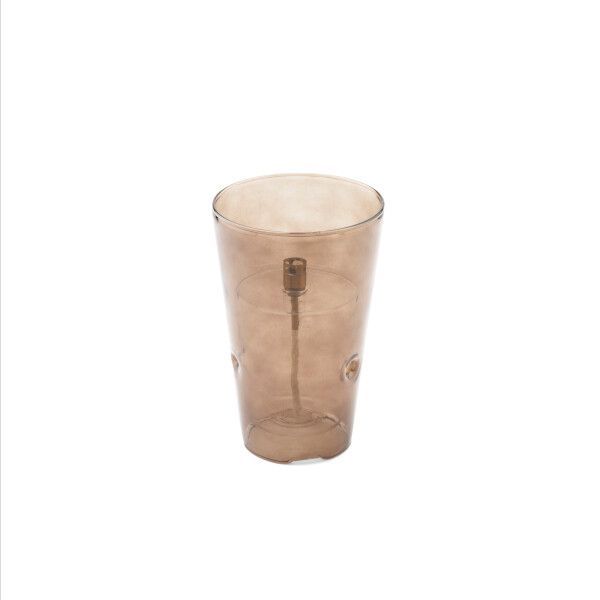 Windshelter Conical Champagne brass M olielamp