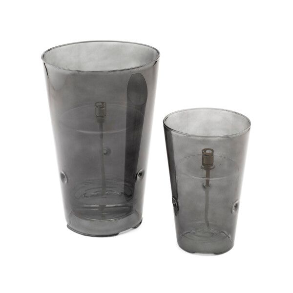 Windshelter Conical Smoked brass M olielamp