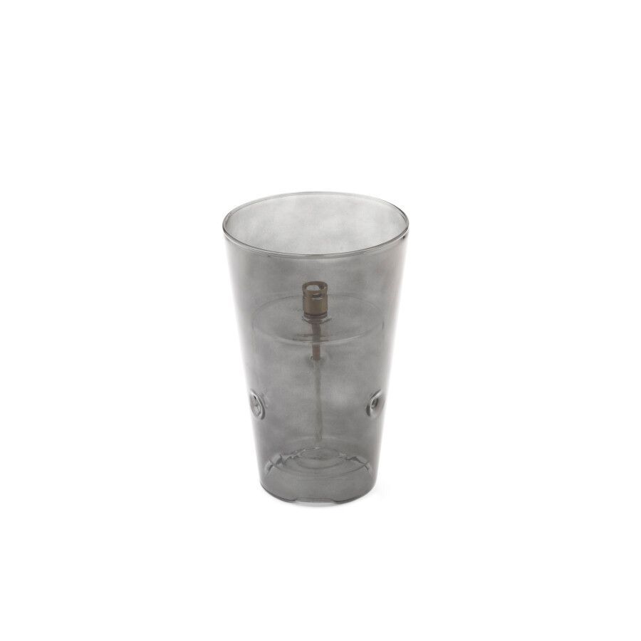 Windshelter Conical Smoked brass M olielamp