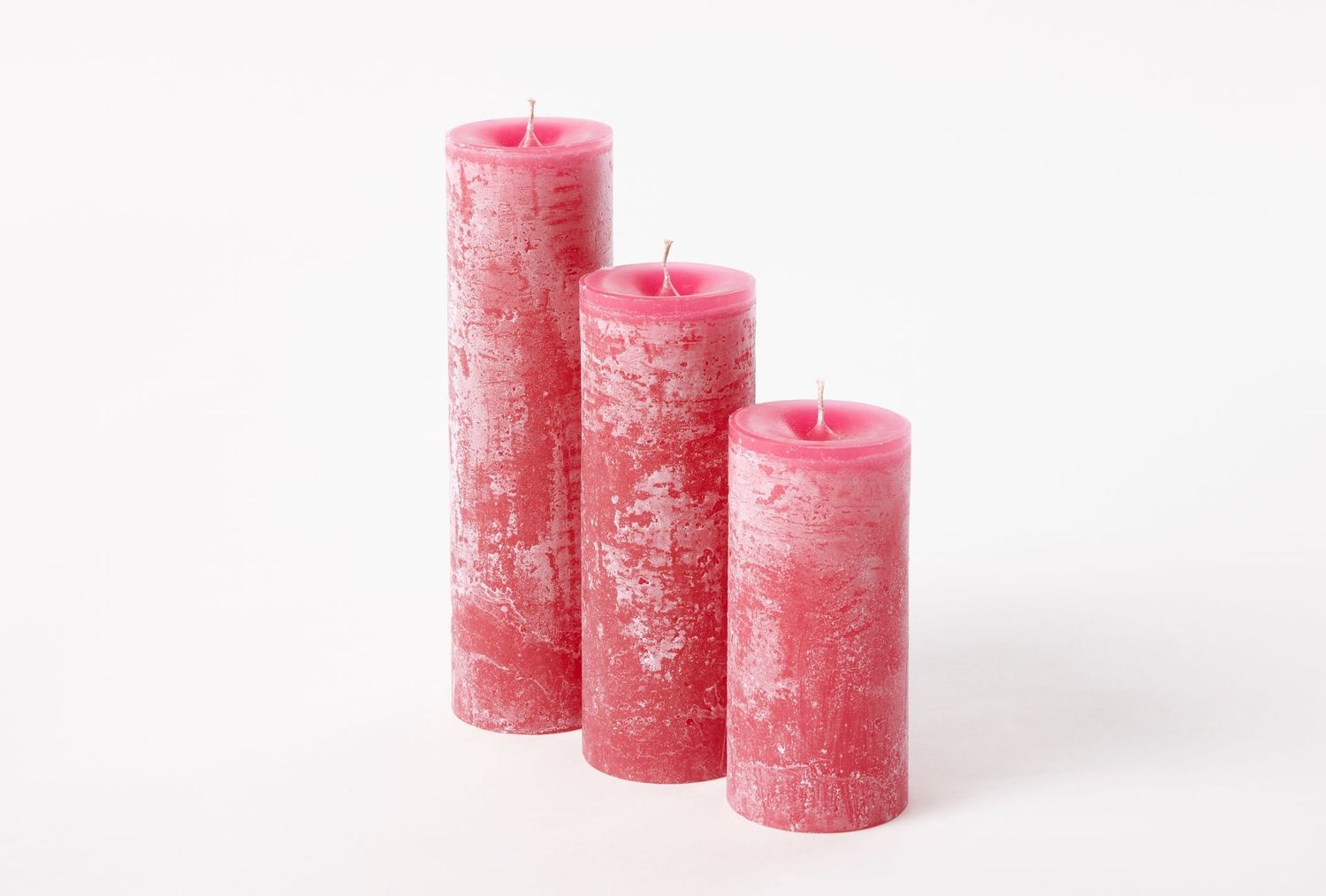 Lotus krul kaars Fuchsia