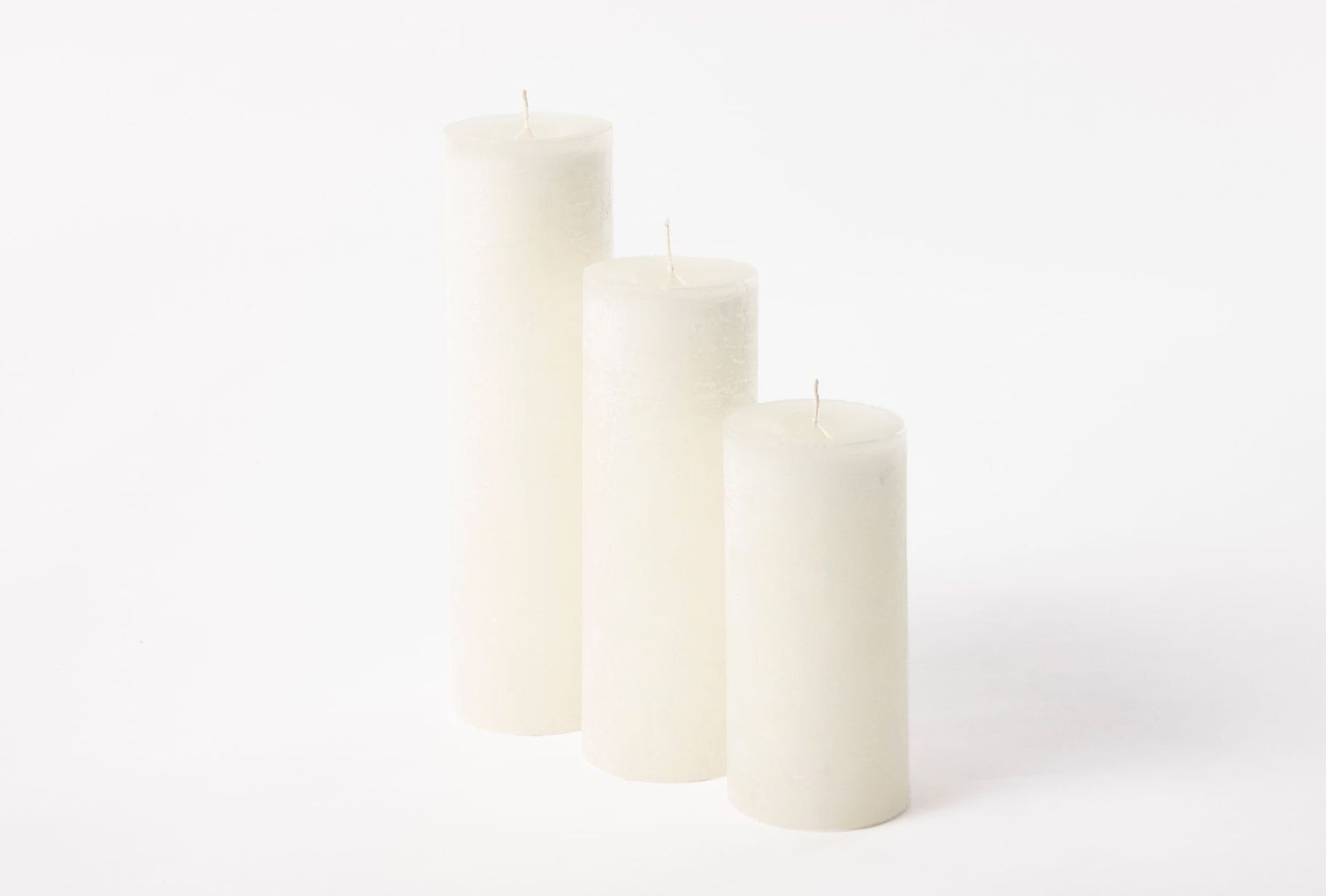 Lotus krul kaars Ivory