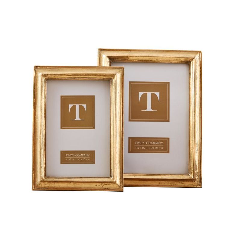 Gold Leaf Photo Frames