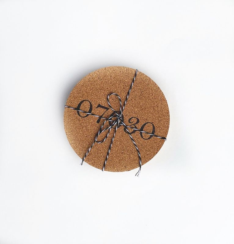 07030 Cork Coaster Set (4)