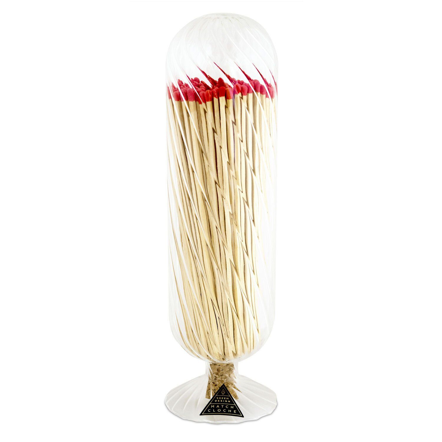 Helix Fireplace Match Cloche Red Tipped Matches