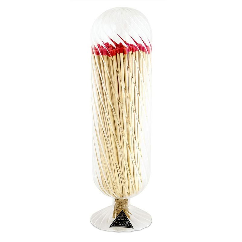 Helix Fireplace Match Cloche Red Tipped Matches