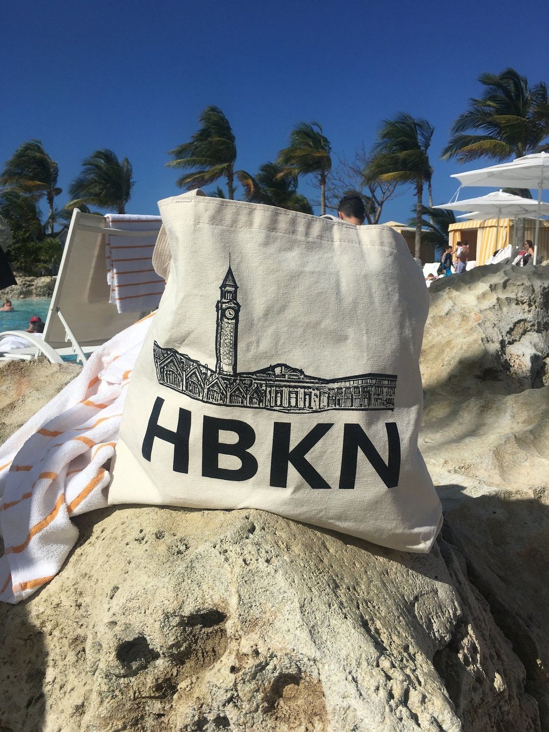 HBKN Canvas Tote Bag