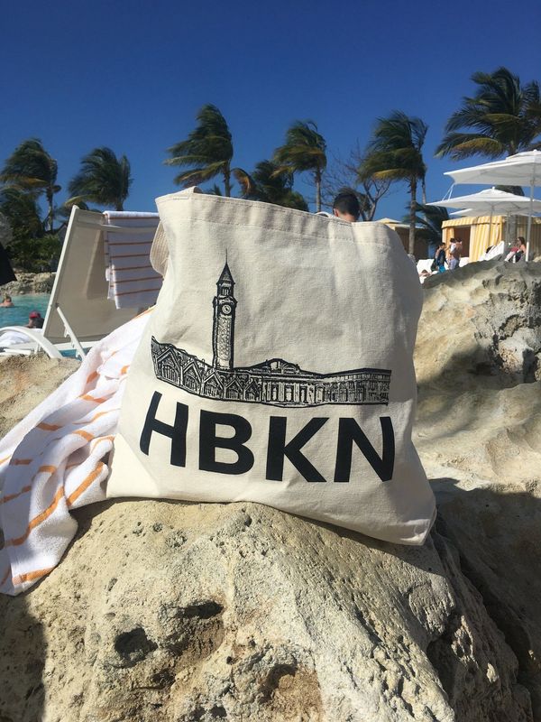 HBKN Canvas Tote Bag