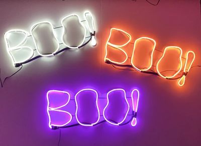 Boo LED Signs