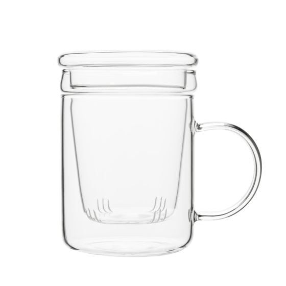 Blake Glass Tea Infuser Mug