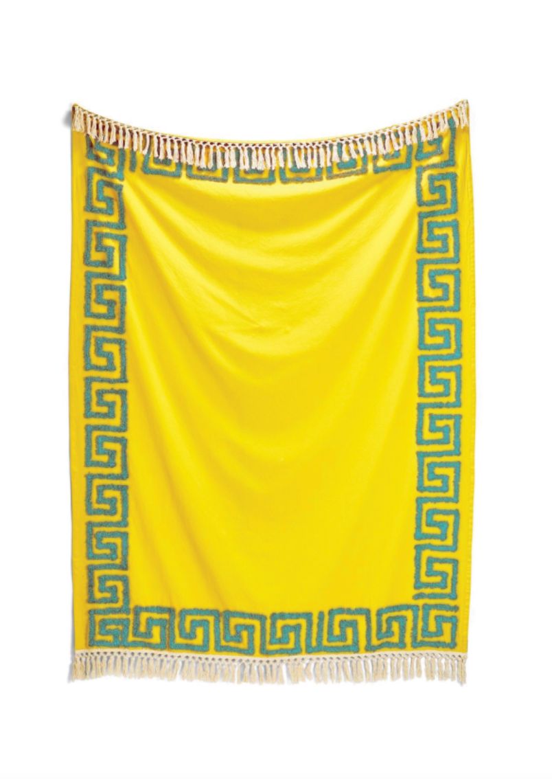 Greek Tufted Throw