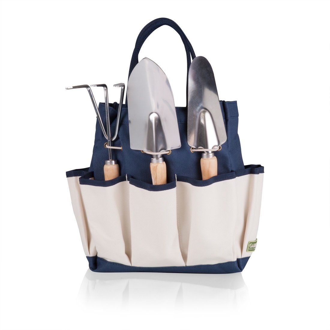 Large Garden Tote w/ Tools - Navy